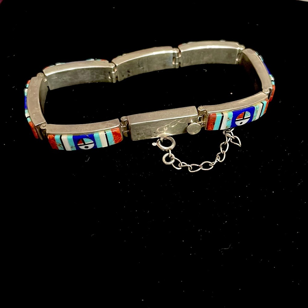 Sterling Silver Bracelet with design